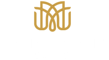 Logo Manah Shanti_White_Gold_Transparent-03